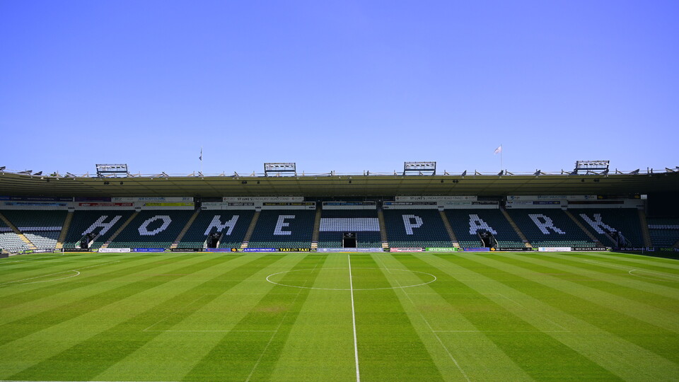 Home Park Stadium.