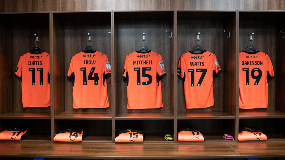 Argyle dressing room