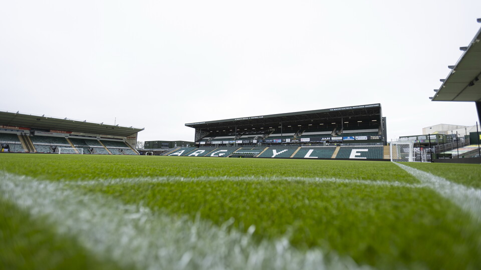 Home Park Stadium general view