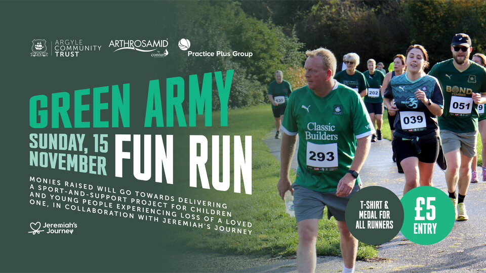 Green Army Fun Run Graphic