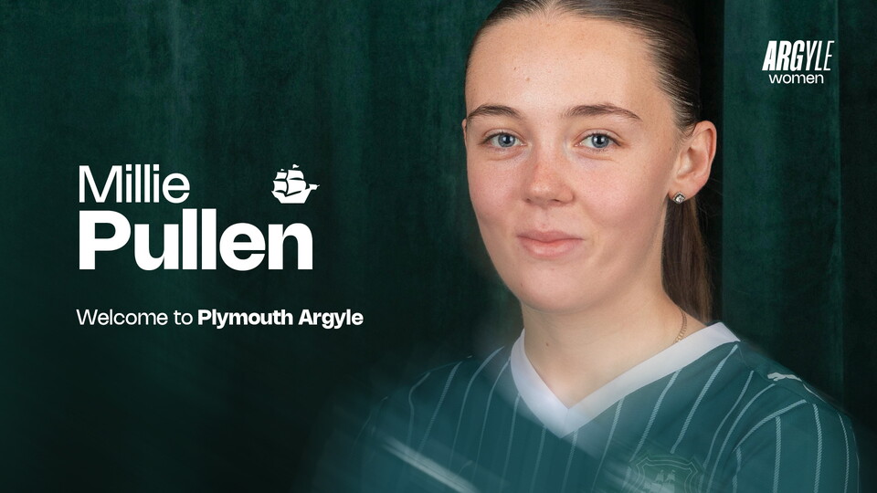 Millie Pullen signs for Argyle
