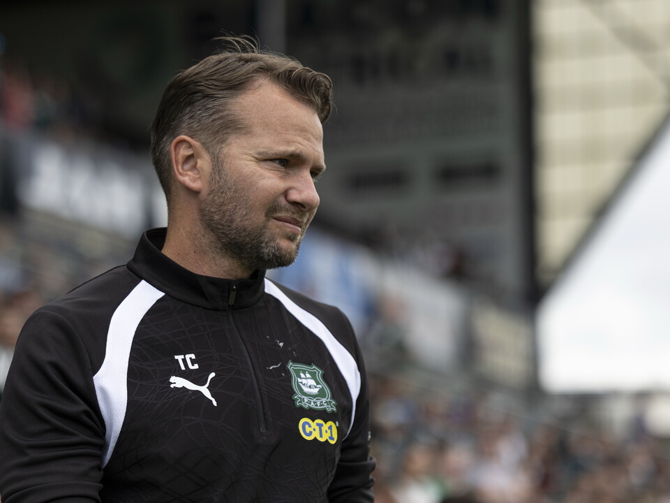 Tom Cleverley at Home Park.