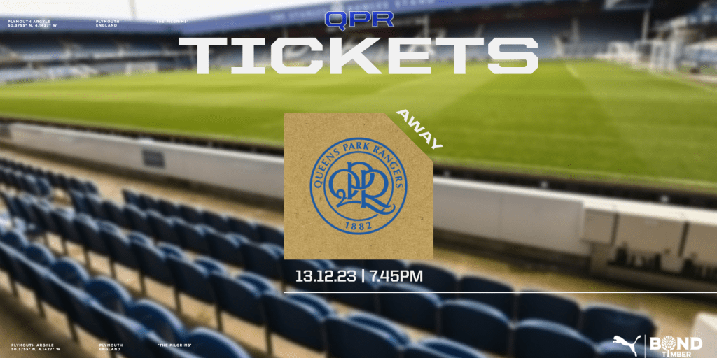 Queens Park Rangers (A) ticket data |  Plymouth Argyle