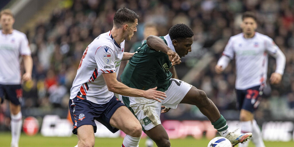 Argyle 1-2 Bolton Wanderers